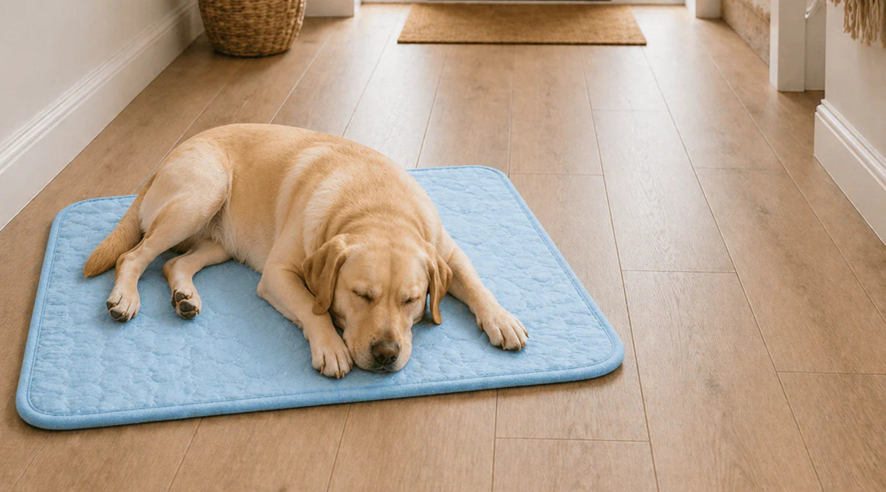 Why Our Self-Cooling Dog Mats Are a Summer Essential