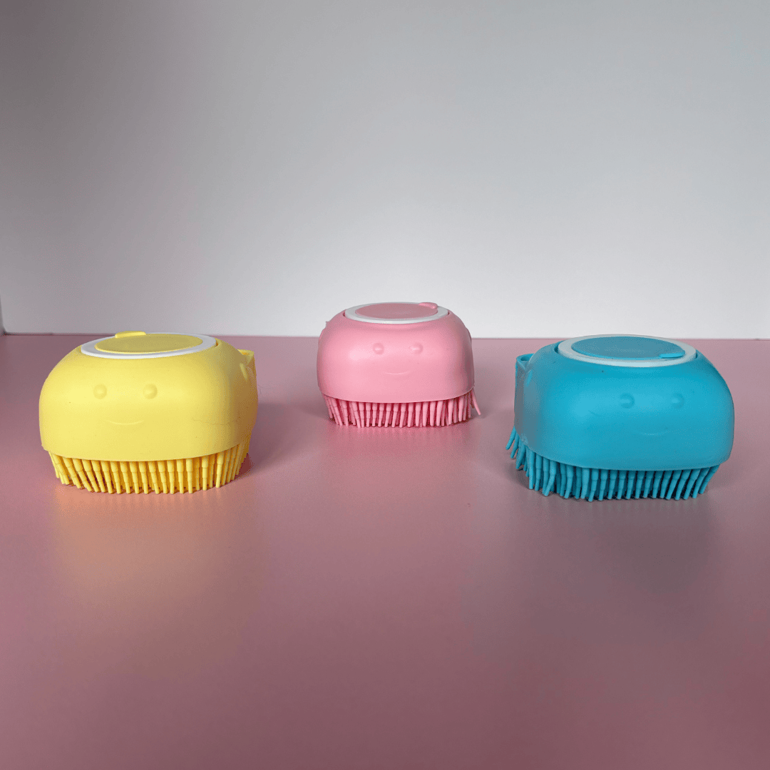 Bonnie Woof Dog Shampoo Brush