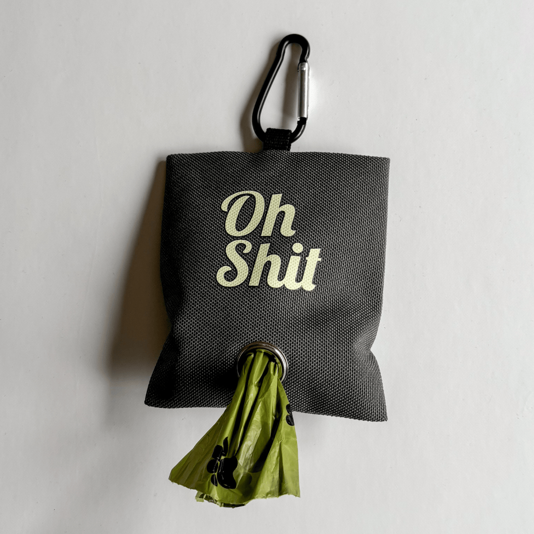 Bonnie Woof Canvas Dog Poop Bag Dispenser