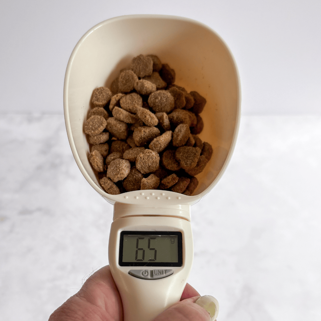 Bonnie Woof White Digital Measuring Scoop