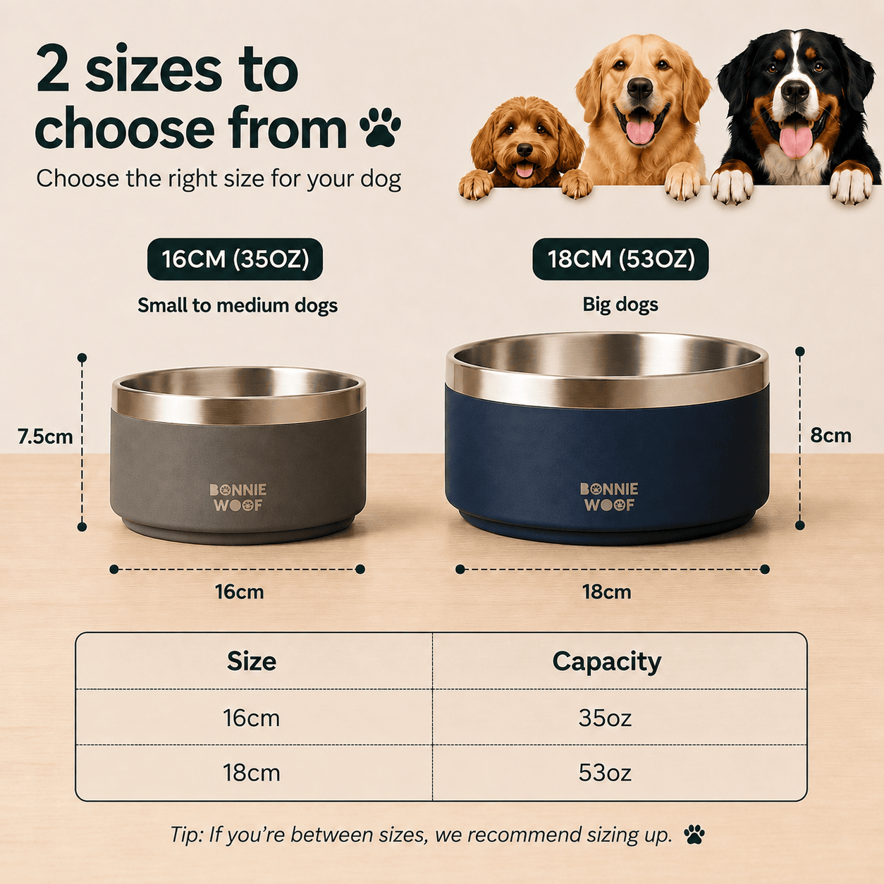 Bonnie Woof Dog Bowl