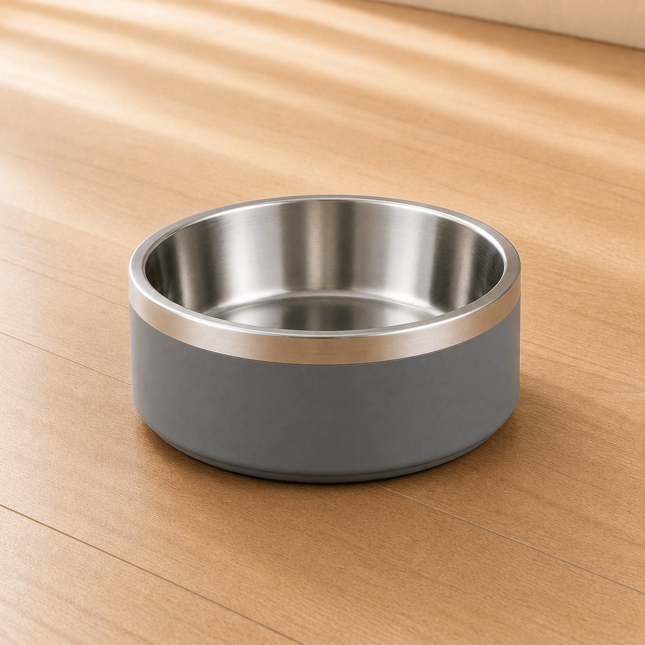 Bonnie Woof Grey / 16cm (35oz) Dog Bowl