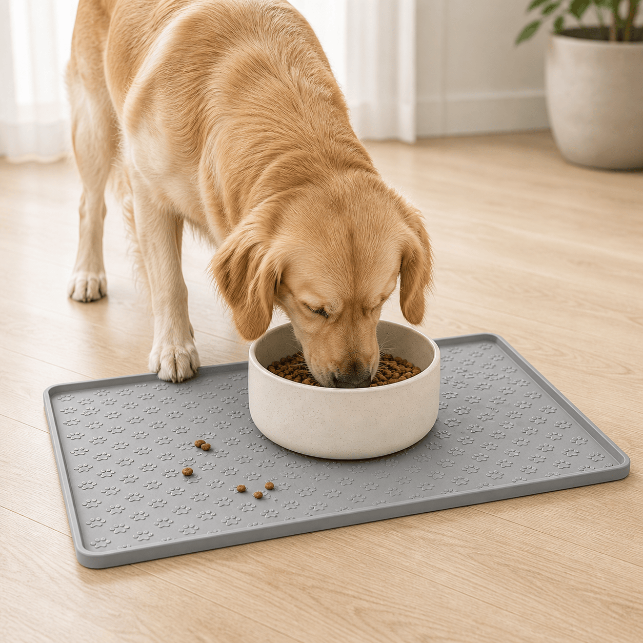 Bonnie Woof Dog Feeding Mat
