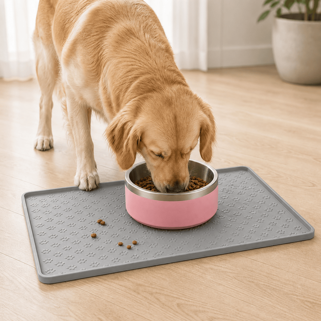 Bonnie Woof Dog Feeding Mat