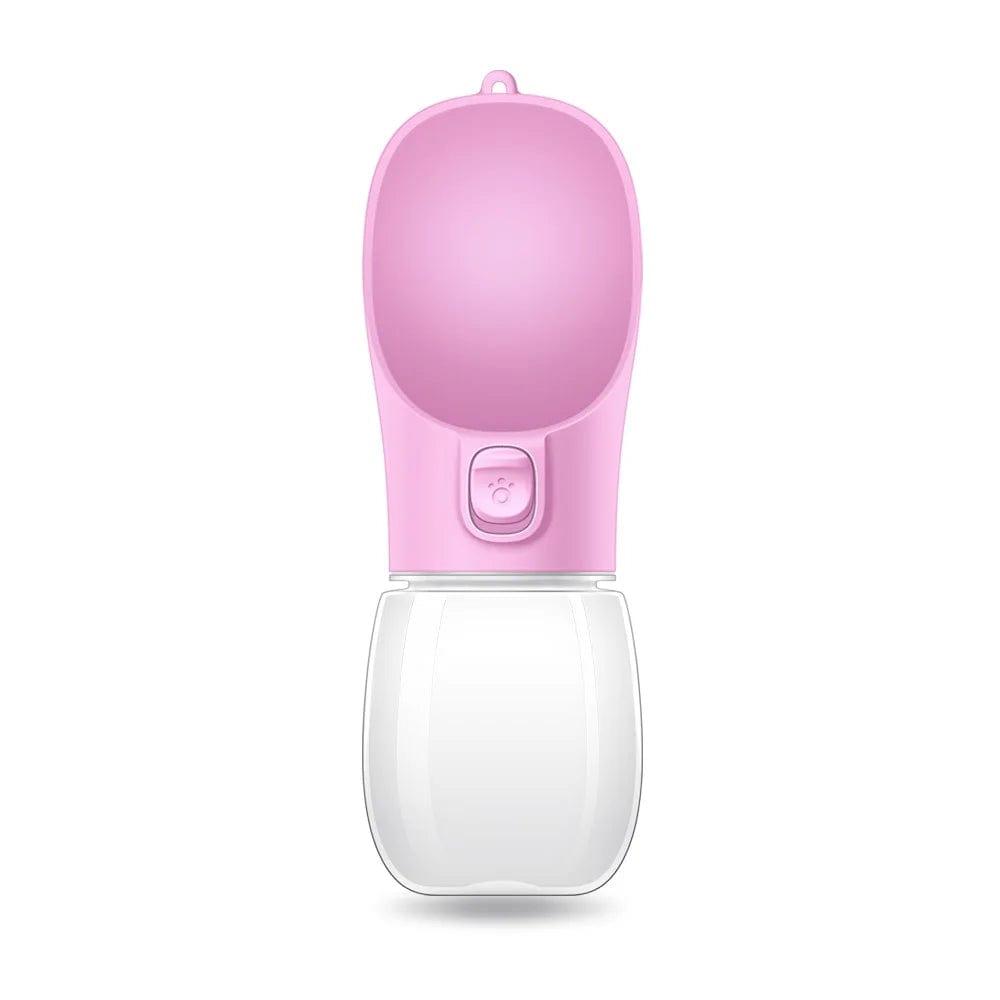 Bonnie Woof Pink / 550ml-PC Portable Dog Water Bottle