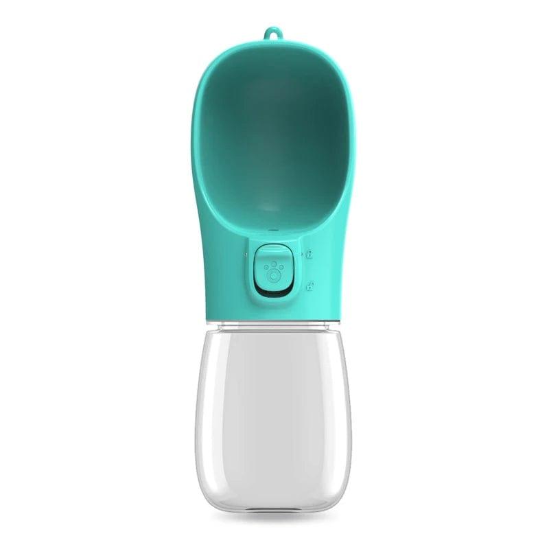 Bonnie Woof Turquoise / 550ml-PC Portable Dog Water Bottle