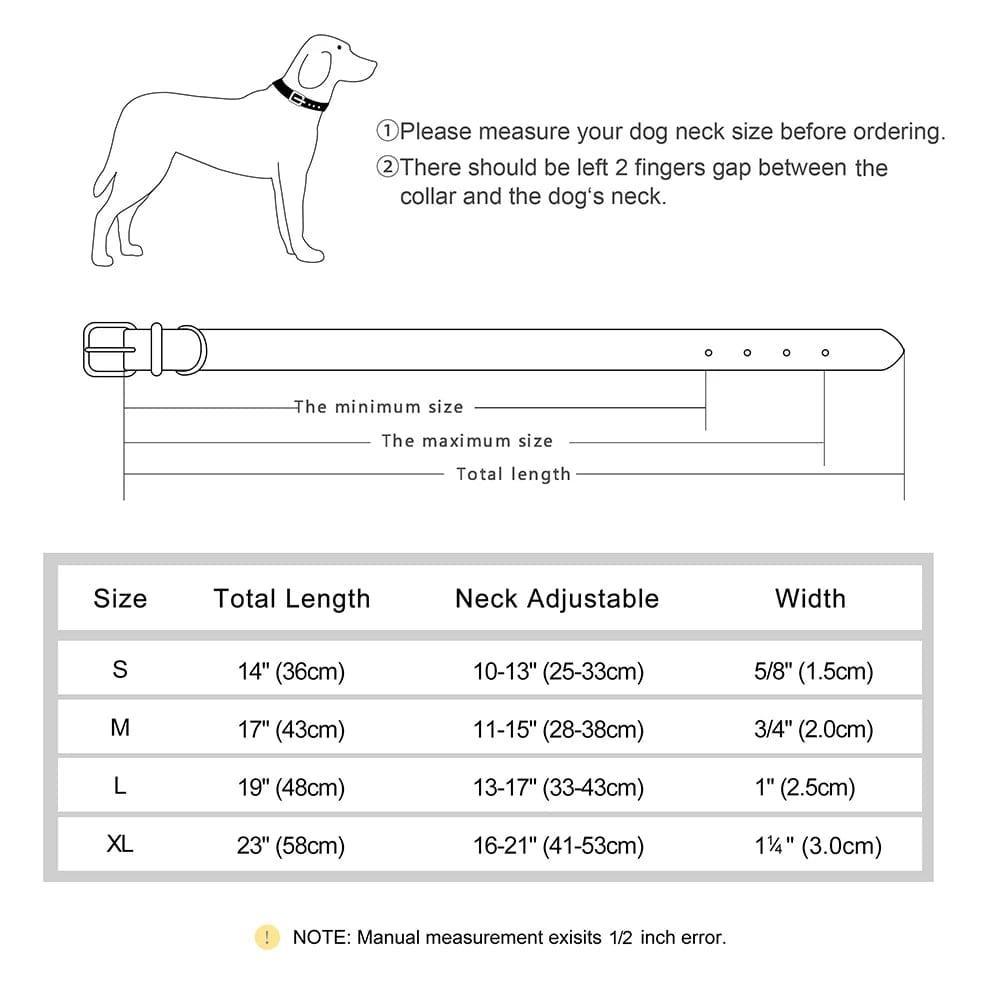Bonnie Woof Soft Dog Collar