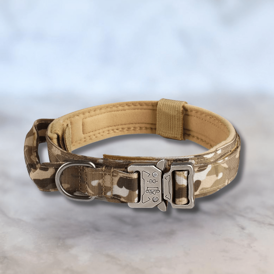 Bonnie Woof Camo / M (36-42cm) Tactical Pro Collar