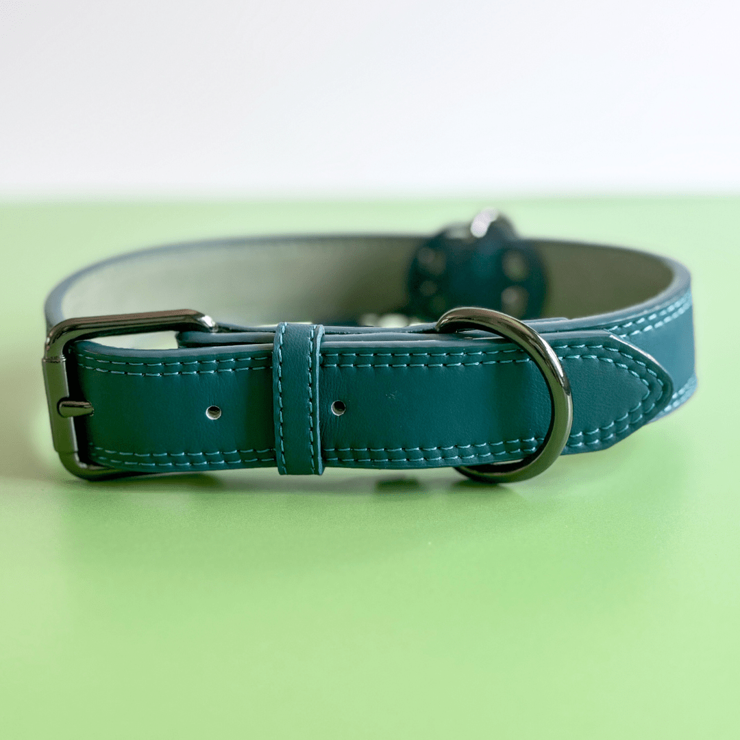 Bonnie Woof Leather Classic Collar