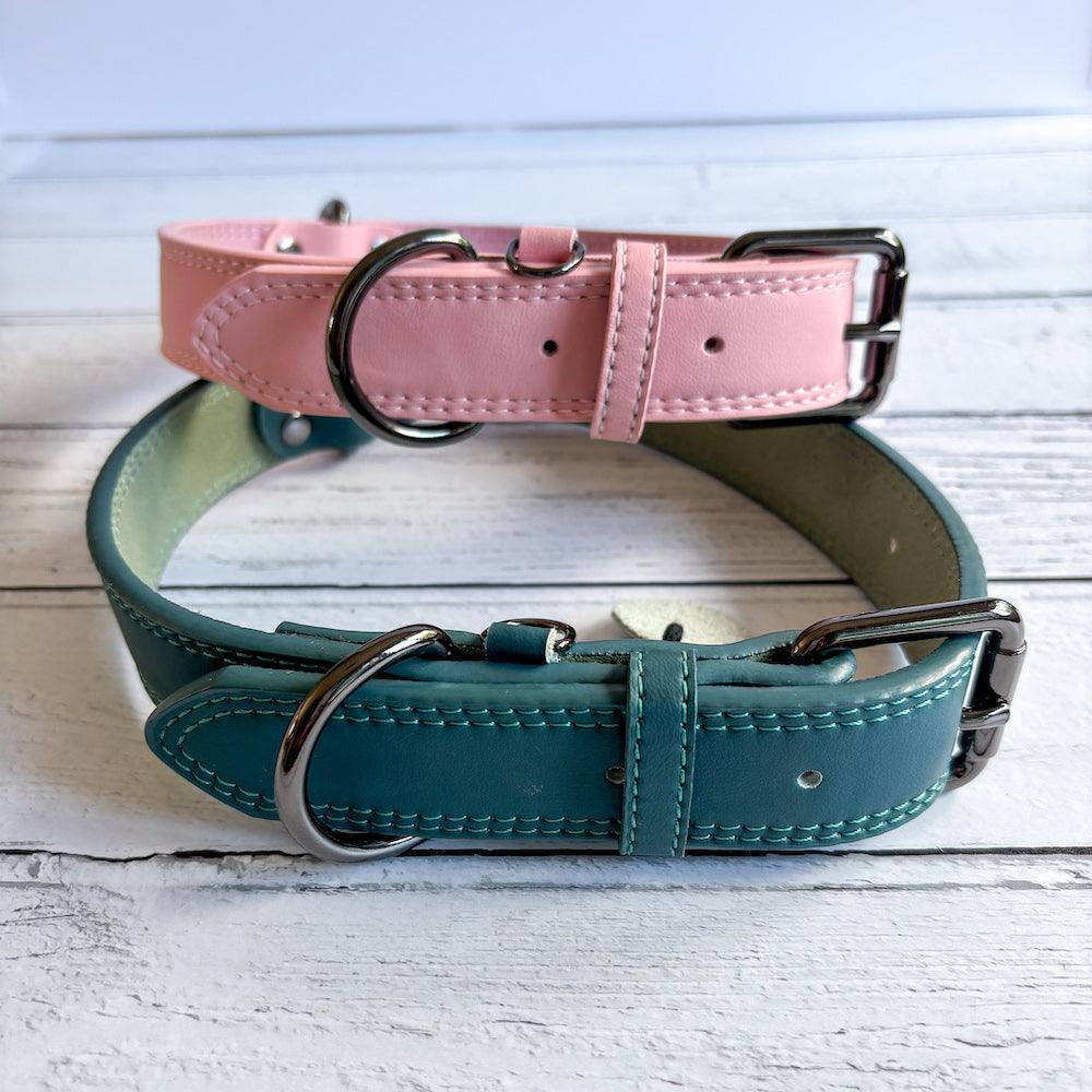 Bonnie Woof Premium Leather Dog Collar