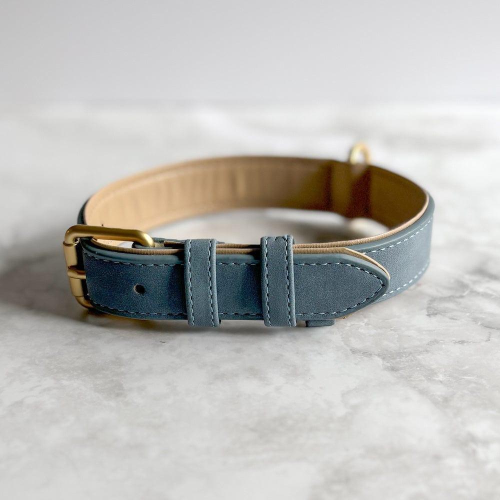 Bonnie Woof Blue / S Premium Soft Dog Collar